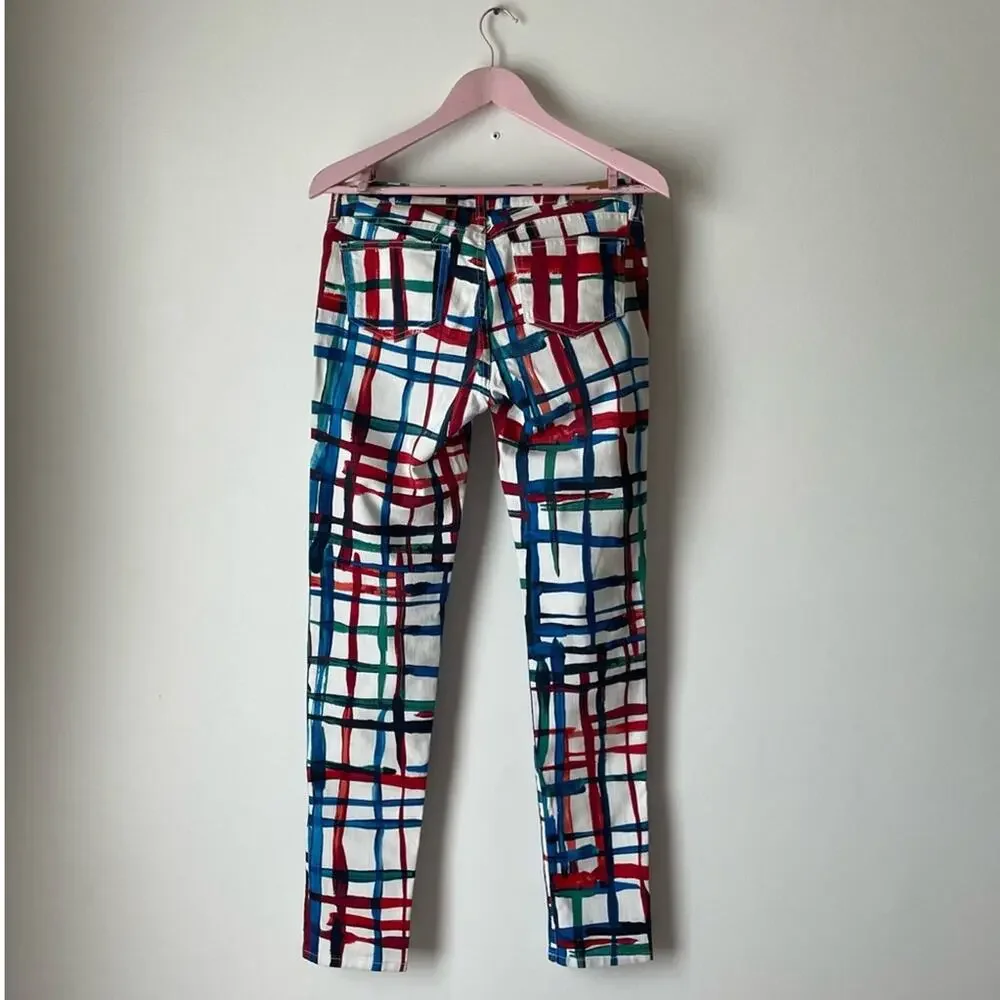 Kate Spade Saturday Printed Jeans Size 27 - Picture 2 of 7